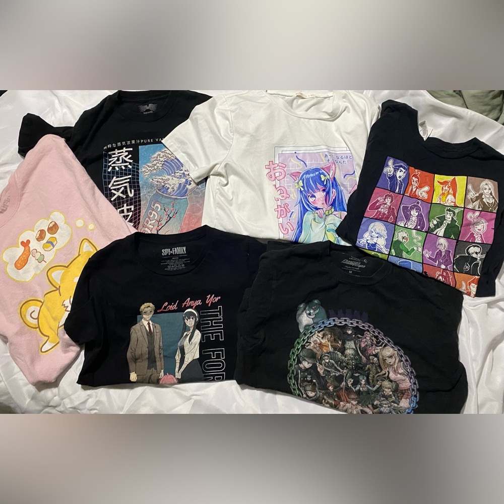 Anime t-shirt bundle